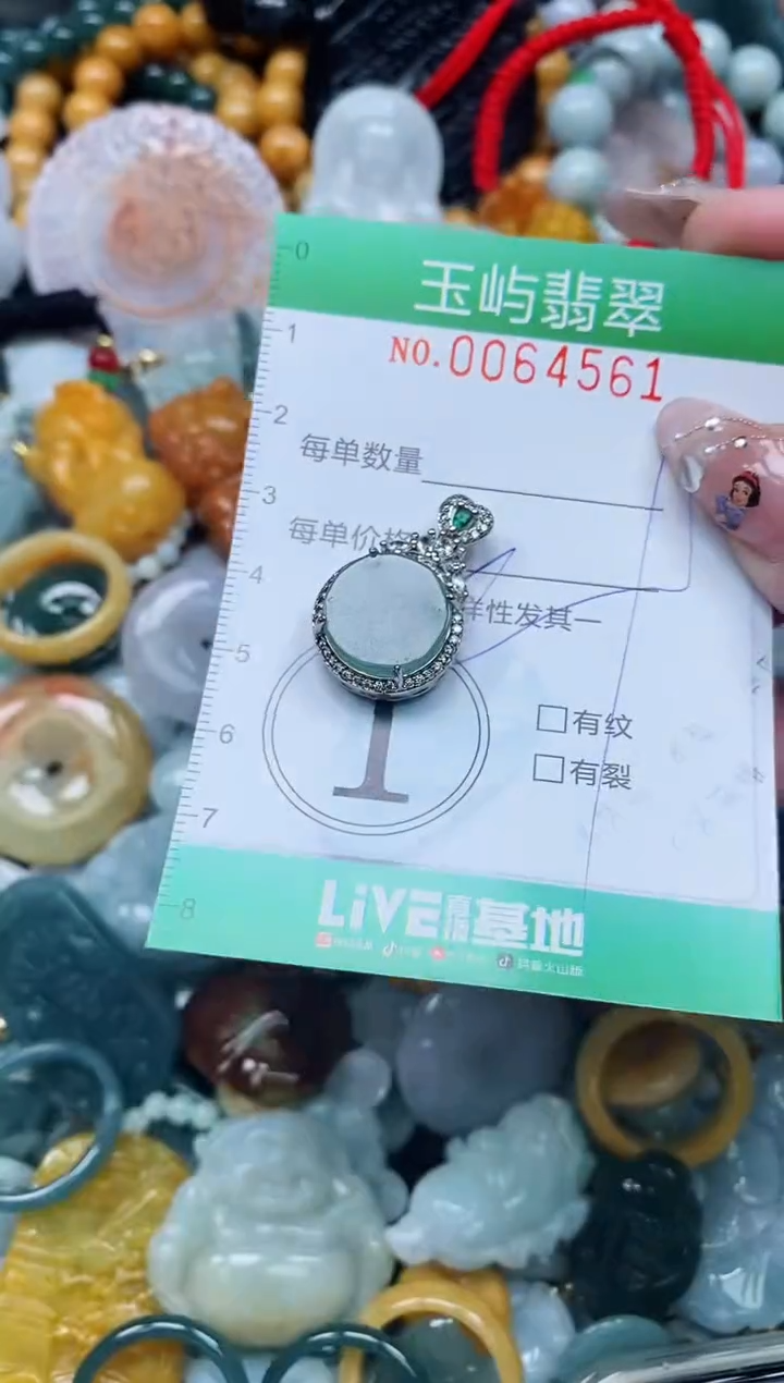 【闪购商品】翡翠颈饰未镶嵌闪购0064561