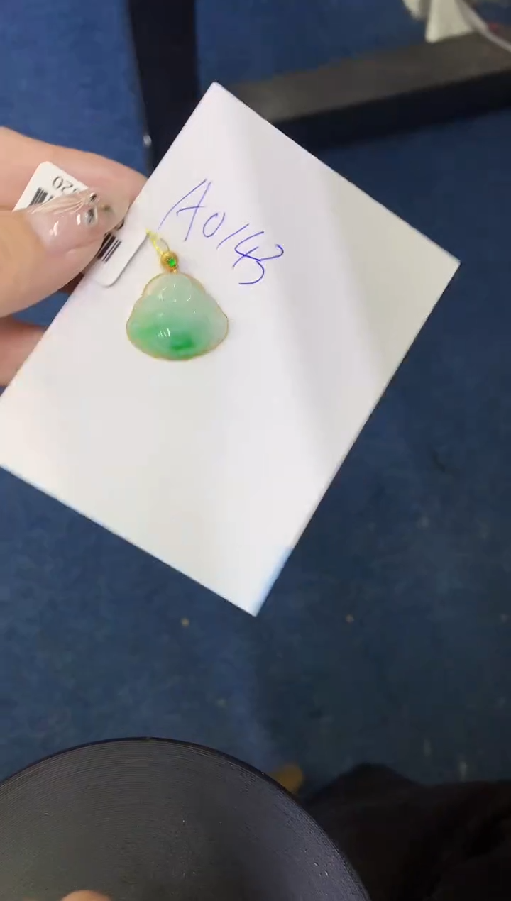 【闪购商品】翡翠颈饰18K金镶嵌0000000000