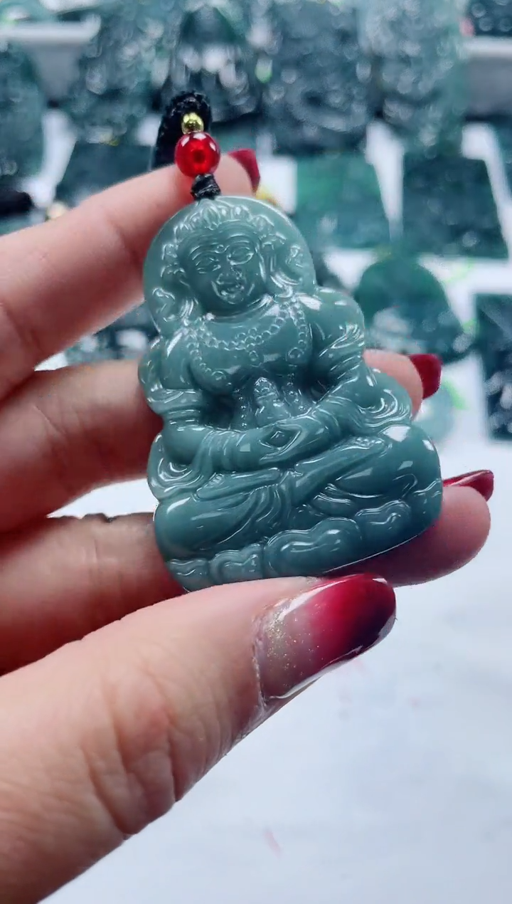 【闪购商品】翡翠颈饰未镶嵌多样性发货一件发货-小度母