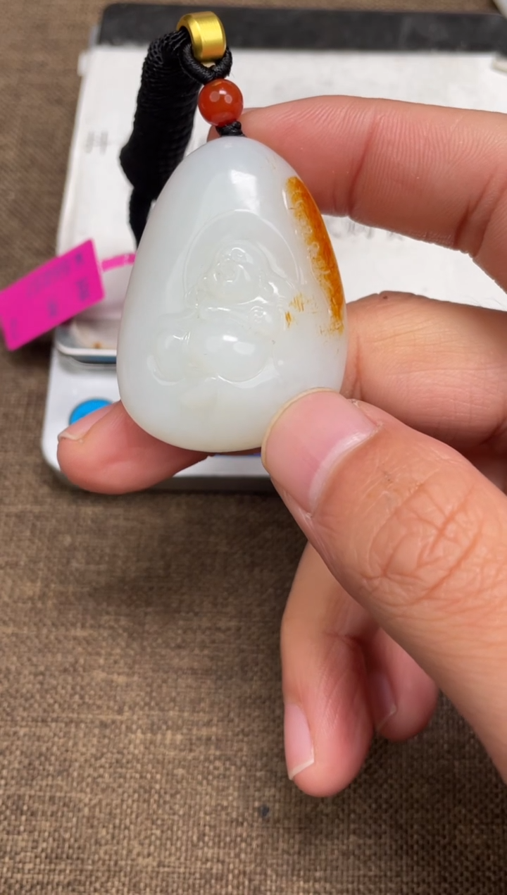 颈饰未镶嵌和田玉12.26GZ多样性拍一发一54