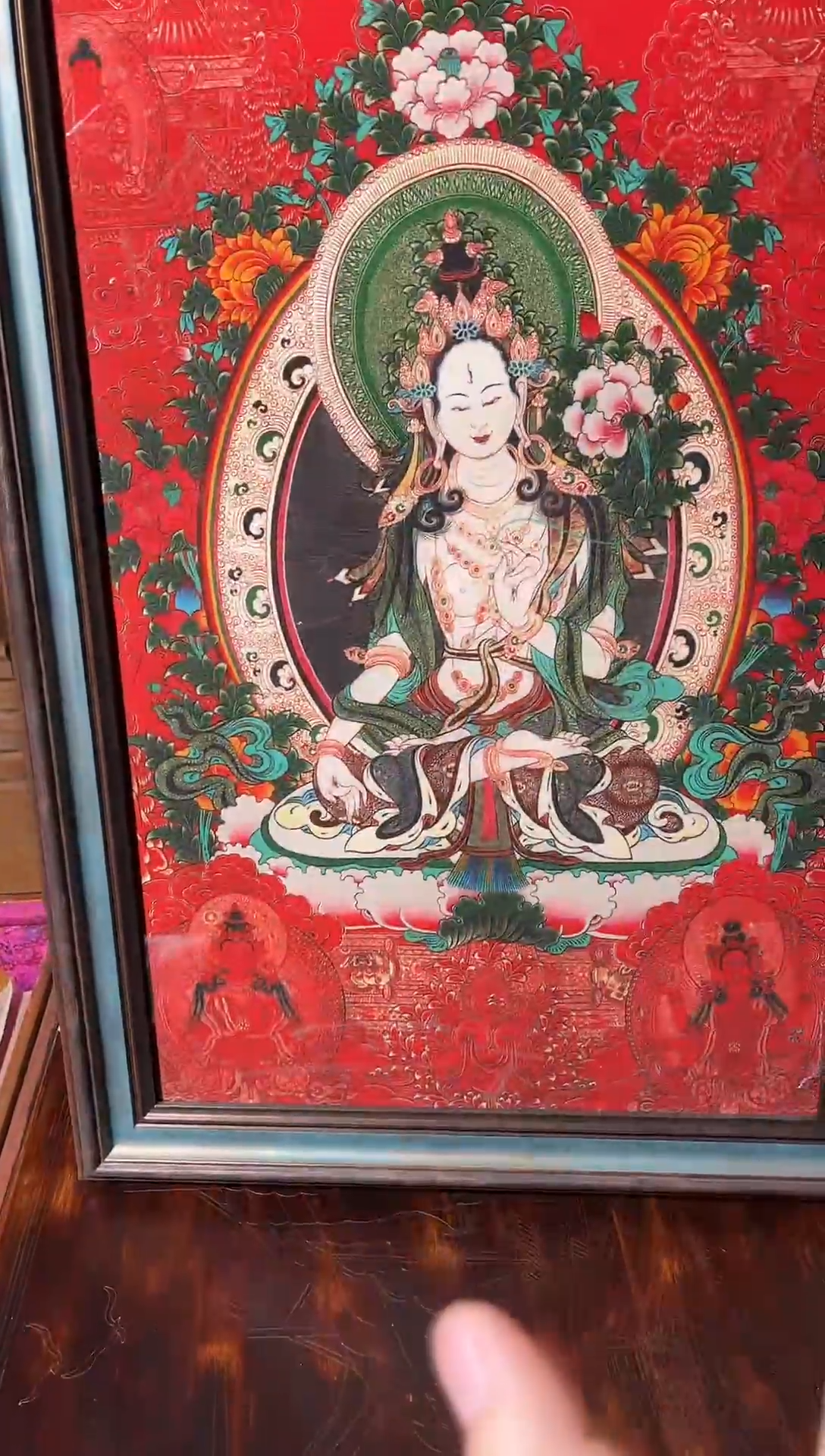 装裱画秀凯唐卡tk16