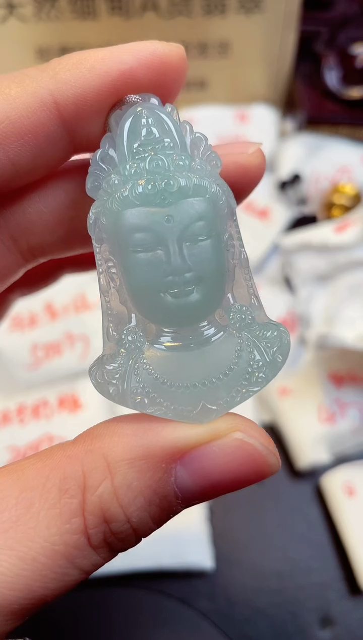 【闪购商品】翡翠颈饰未镶嵌天然缅甸翡翠A货