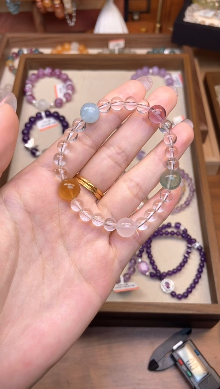 【闪购商品】水晶手链未镶嵌水晶手链