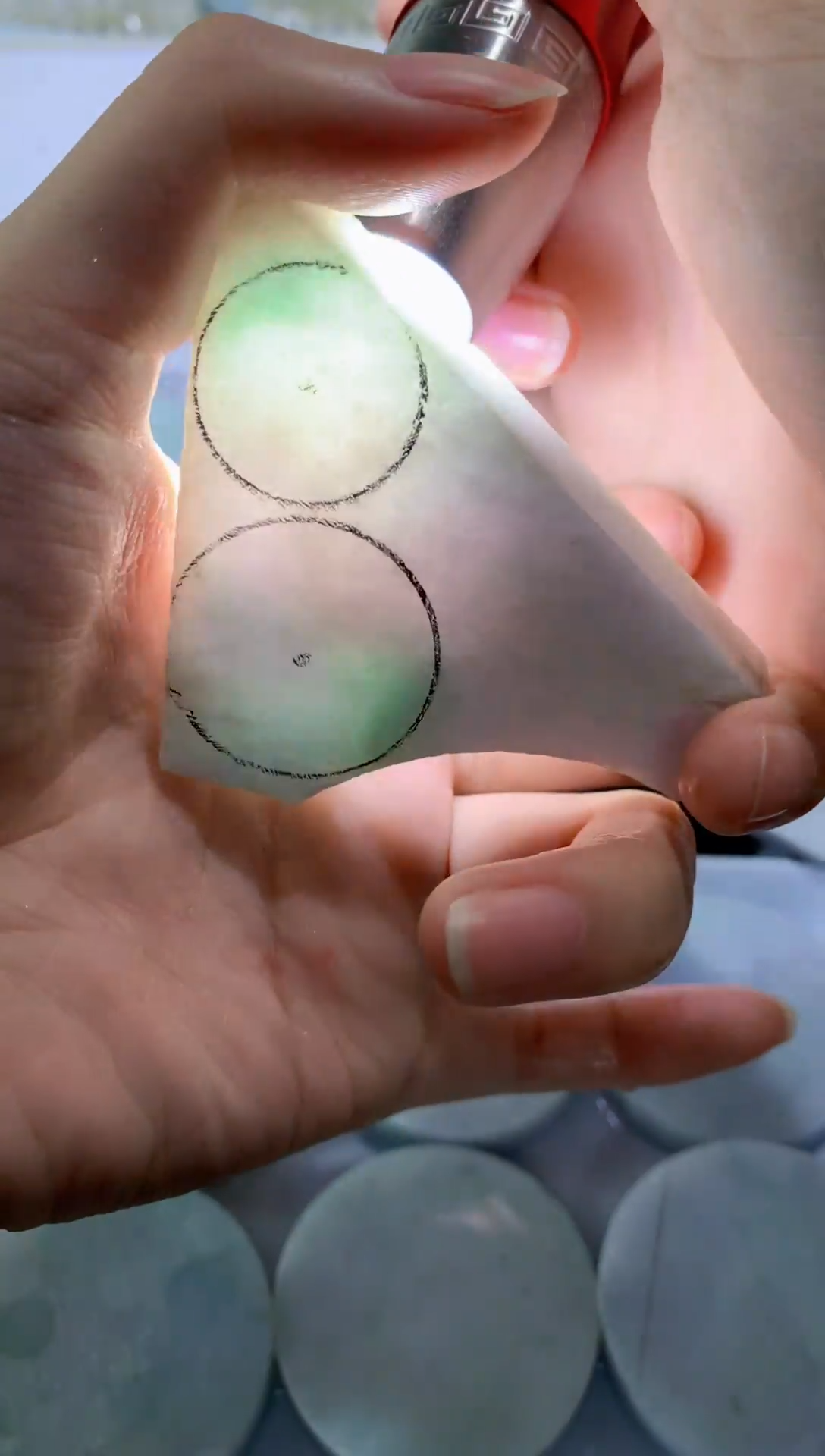 未镶嵌裸石翡翠天然缅甸翡翠FC516