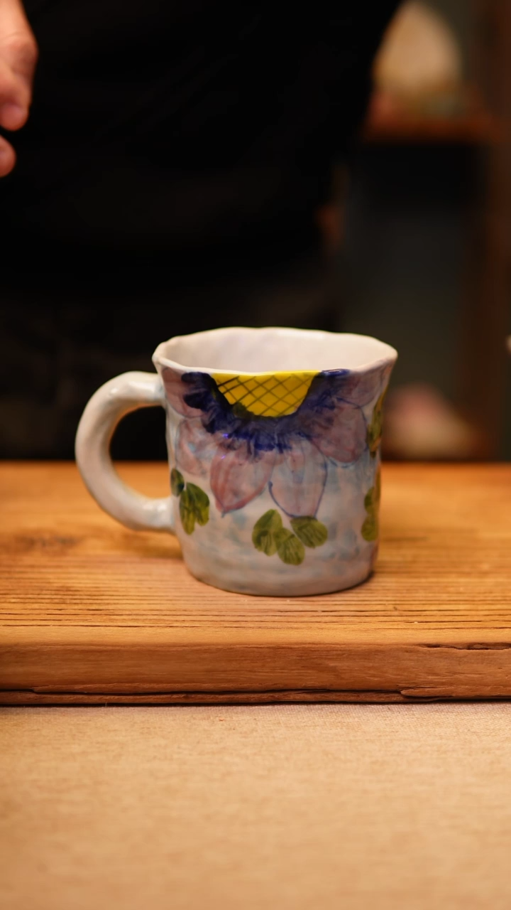 【闪购商品】@@陶园瓷舍@@纯手工手绘@高温釉下彩