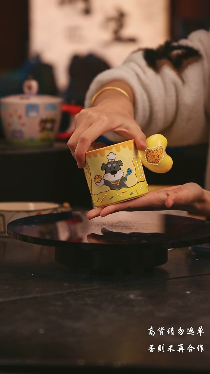 陶瓷景德镇可爱设计师款陶瓷 
