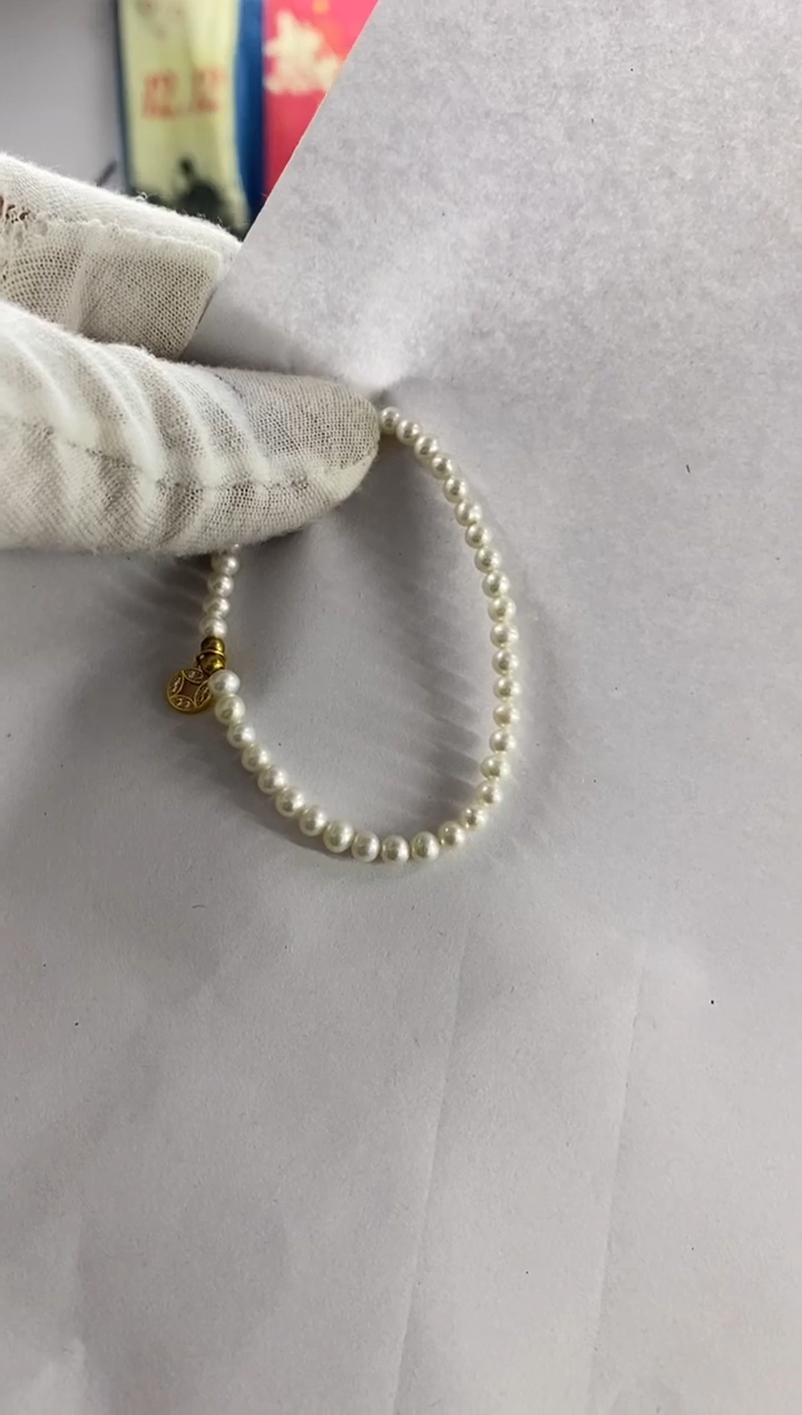 未镶嵌手串淡水珍珠?**?珍珠手串