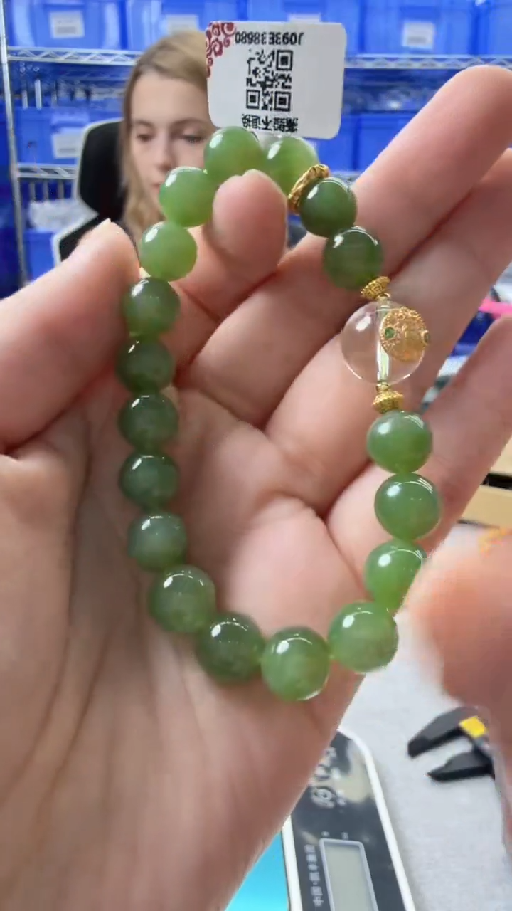 手链未镶嵌和田玉69秒拍号假一罚十