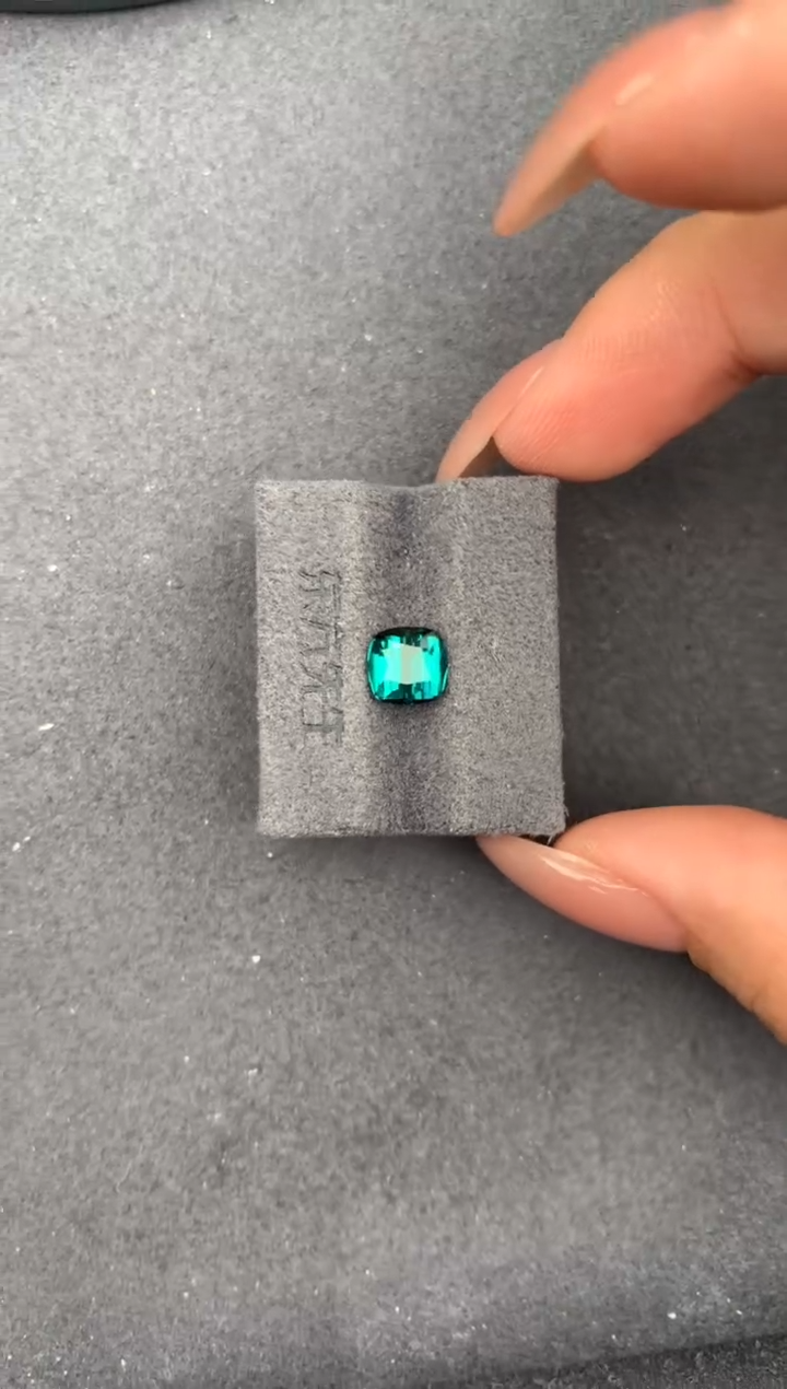 未镶嵌珠宝半成品碧玺1.4ct碧玺lagoon  定制FB