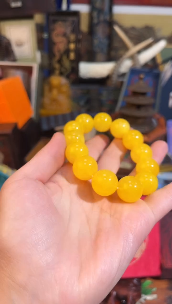 【闪购商品】蜜蜡手链未镶嵌32凯凯凯凯凯凯凯凯