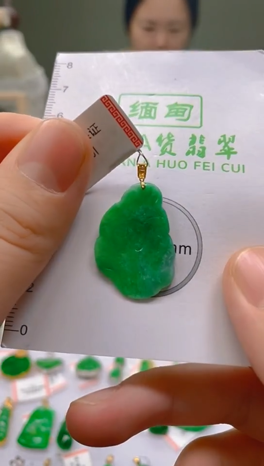 【闪购商品】翡翠颈饰18K金镶嵌新号开播，全场乱卖