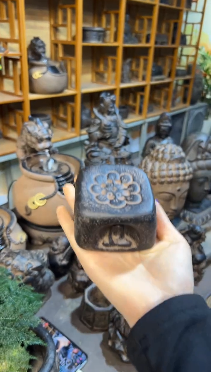 陶土【火山泥】四面佛香插