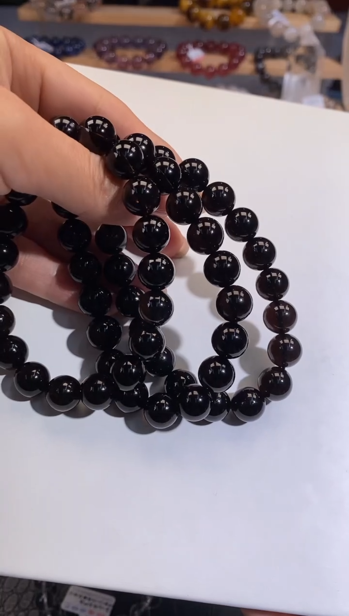 【闪购商品】水晶手链未镶嵌10mm多样性发一