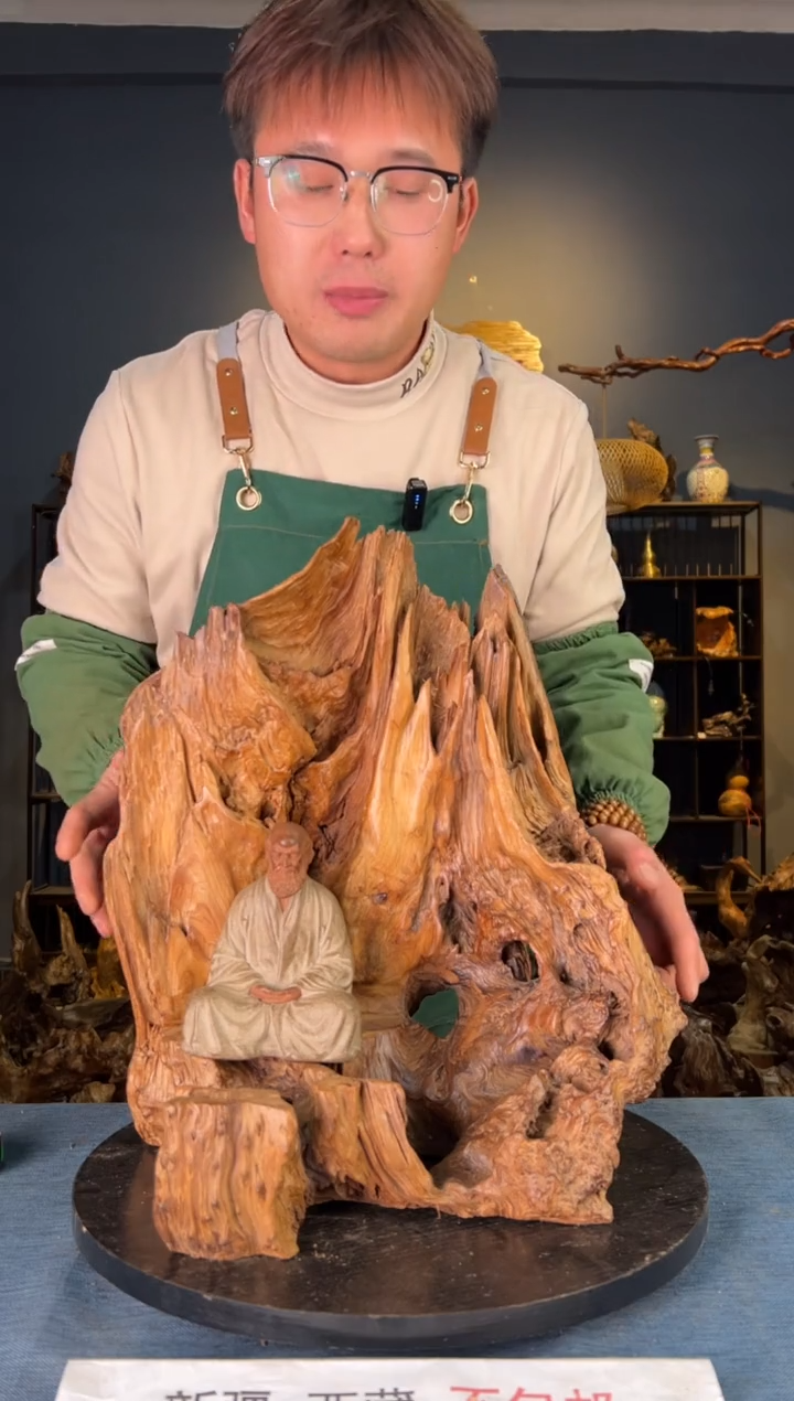 【闪购商品】木卢师傅根艺作品(不包含人物摆件）