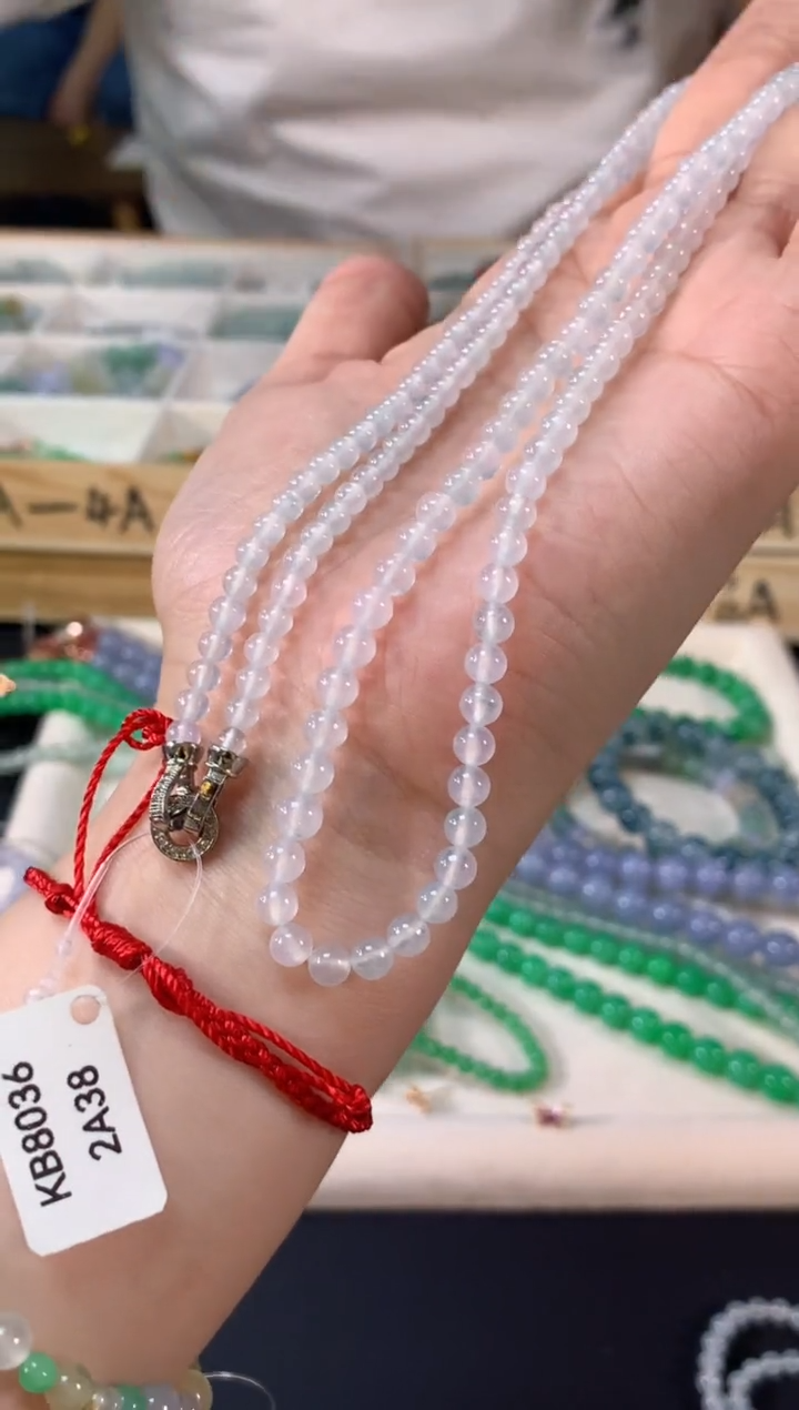 【闪购商品】翡翠项链未镶嵌A604|7980