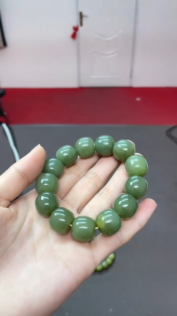 【闪购商品】岫岩河磨玉（透闪石质玉）手串未镶嵌手串