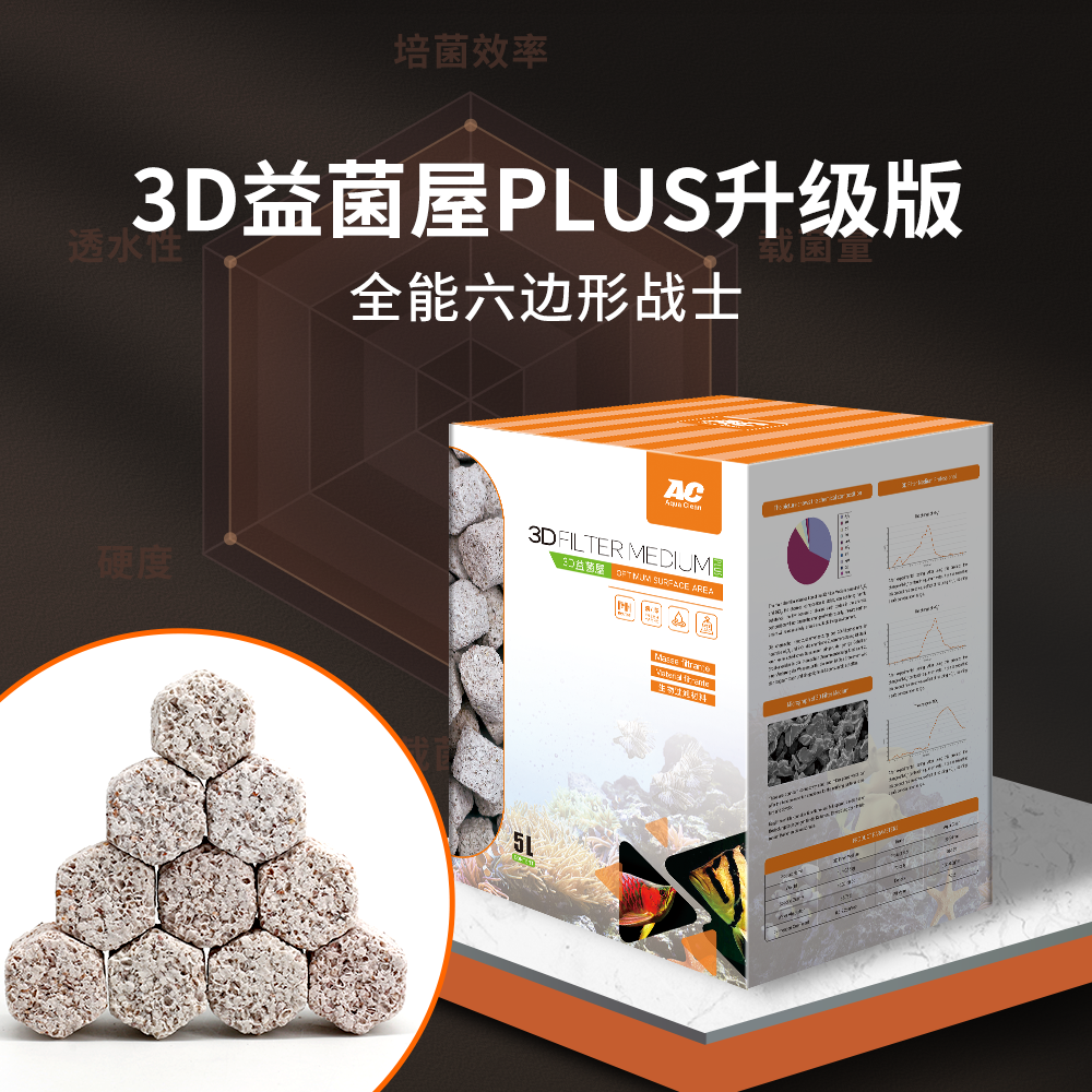 AC滤材1L装3D益菌屋