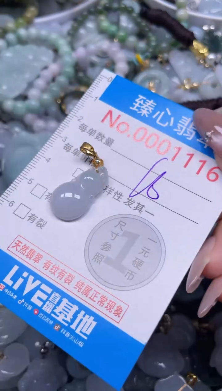 颈饰未镶嵌翡翠1116