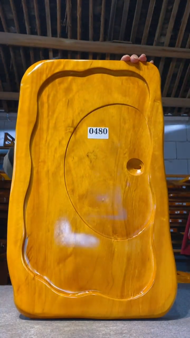 【闪购商品】实木茶盘   （一物一拍）不含配件