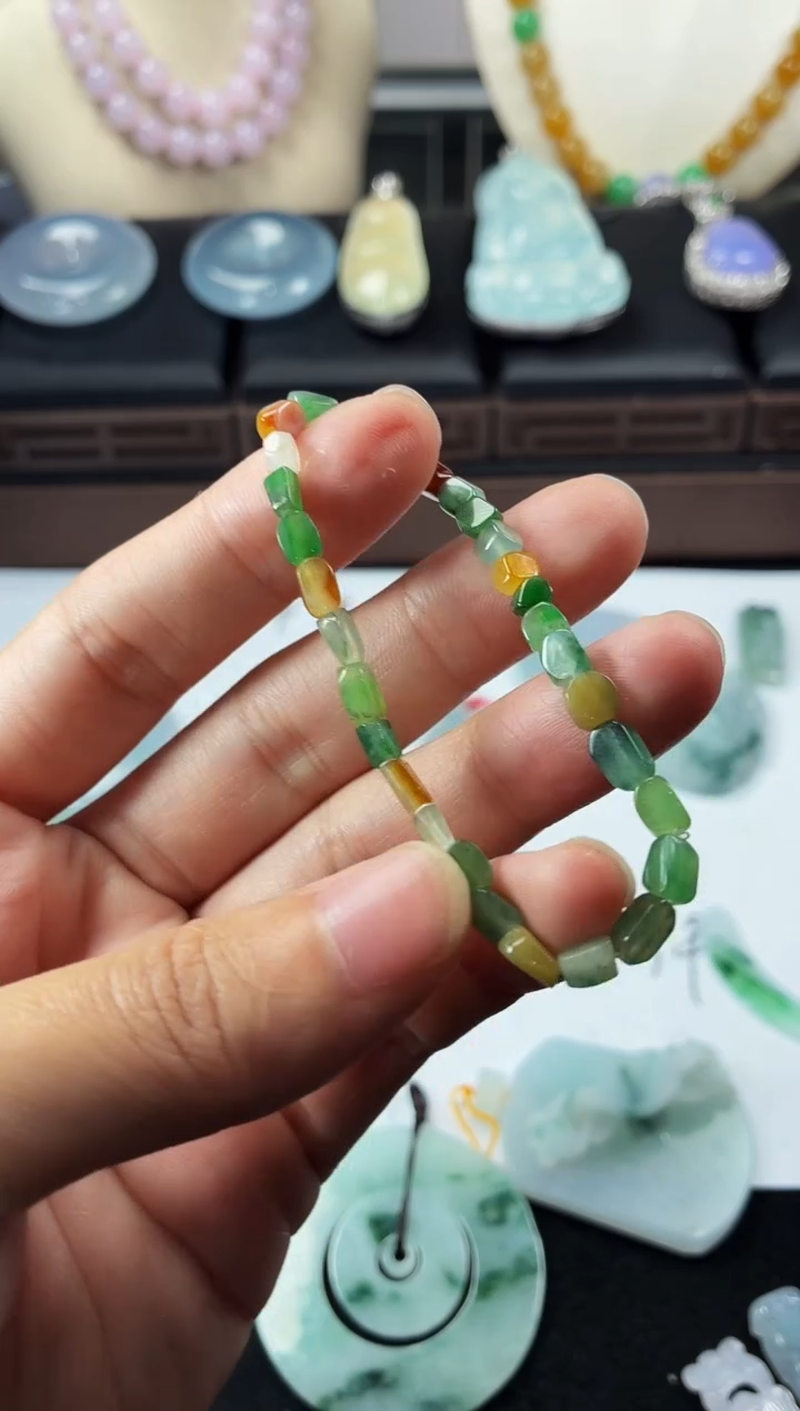 未镶嵌定制翡翠一**•5025毛货不退不换