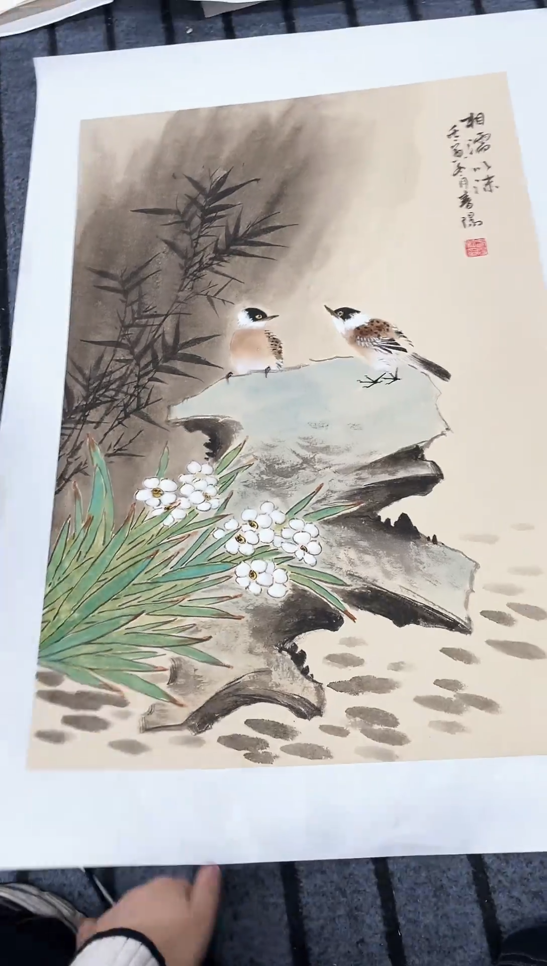 精品国画花鸟作品