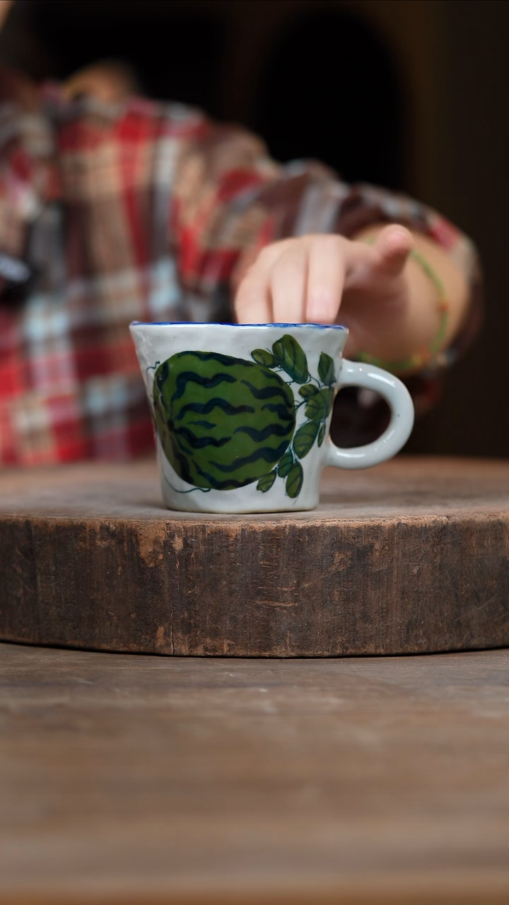 瓷片景德镇高温釉下彩（食品级）