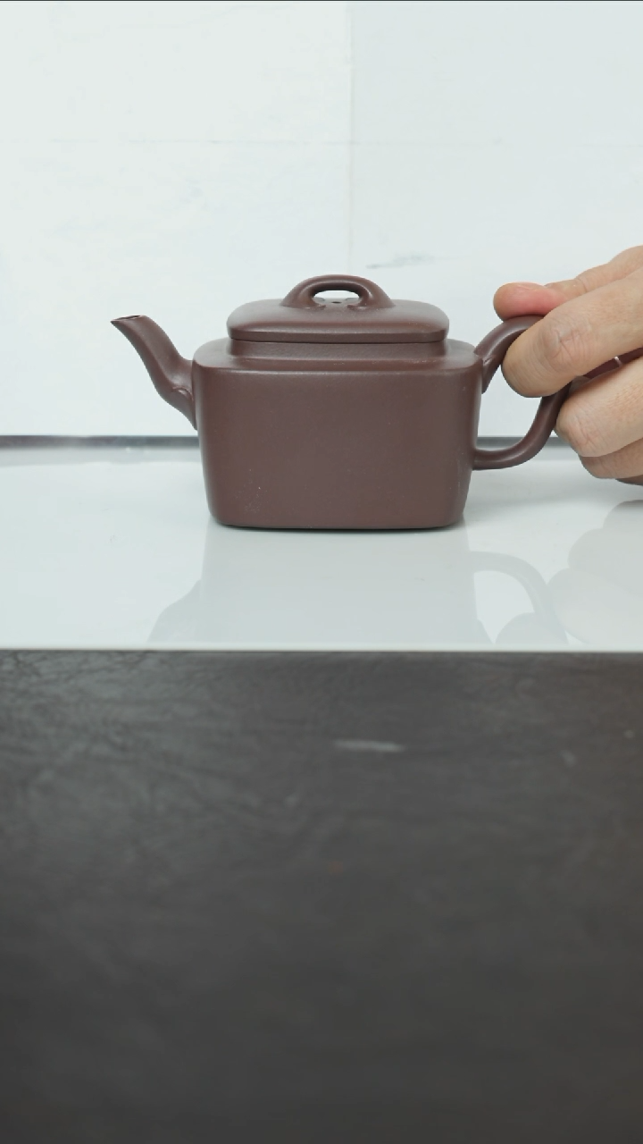 【闪购商品】紫砂茶壶半手精工四方如意