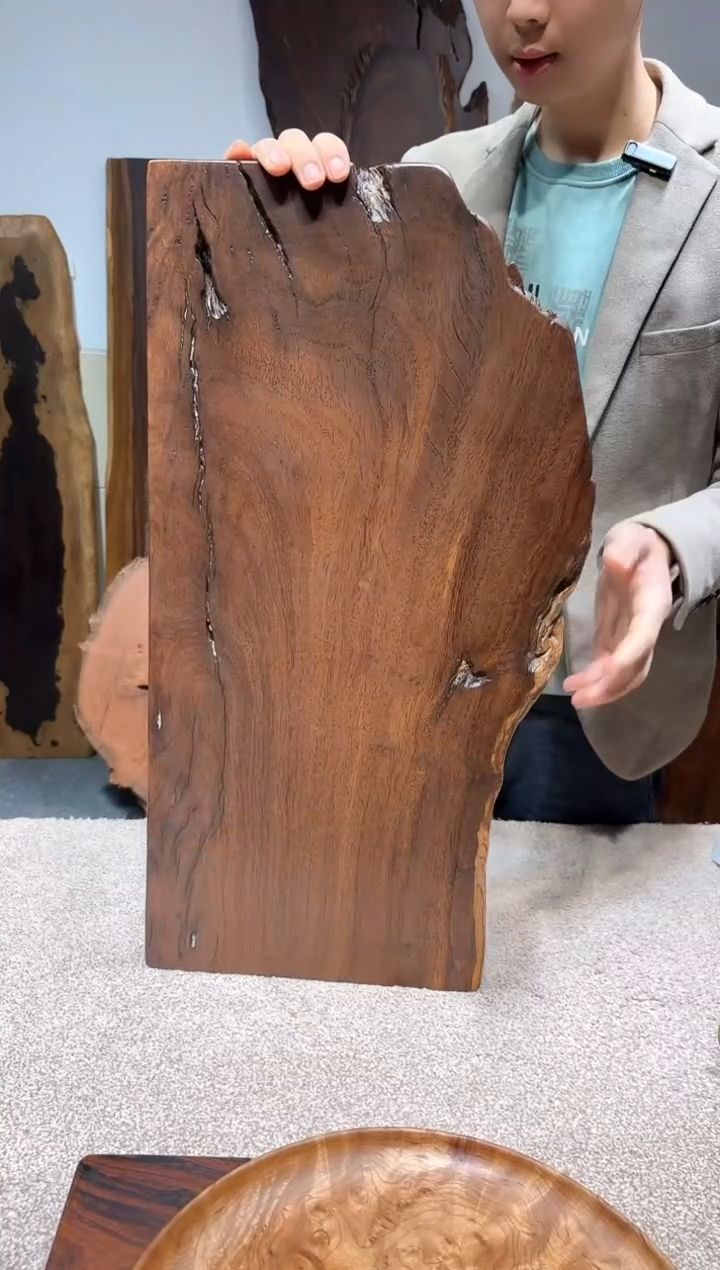 【闪购商品】风车木（黑檀木）尺寸63*33*2.5编号430