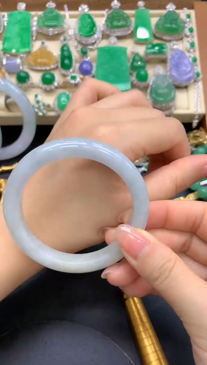 【闪购商品】翡翠手镯未镶嵌9-中国好珍宝