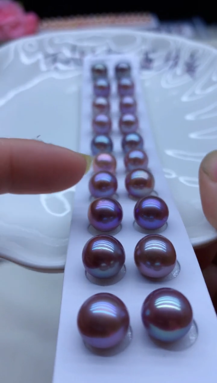 【闪购商品】淡水珍珠耳饰未镶嵌淡水珍珠耳饰多样性发其一