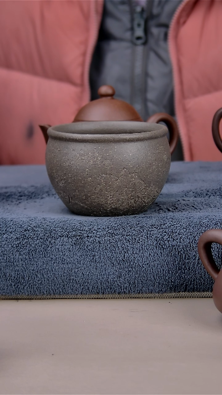 【闪购商品】紫砂茶壶蟹壳清杯子200