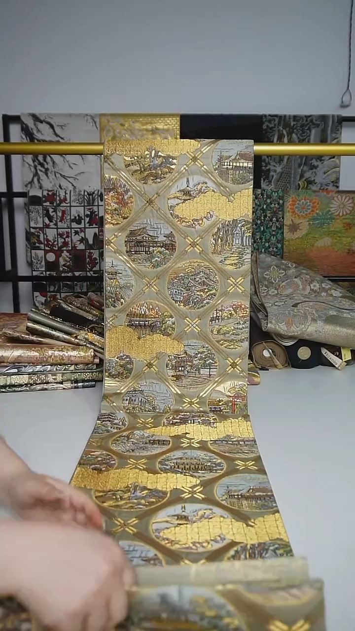 【闪购商品】织绣157 单面全通团花