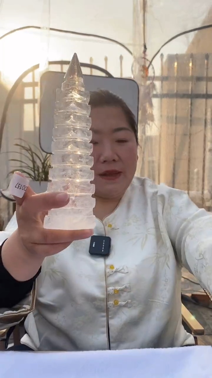 【闪购商品】水晶文昌塔未镶嵌白水晶文昌塔D157