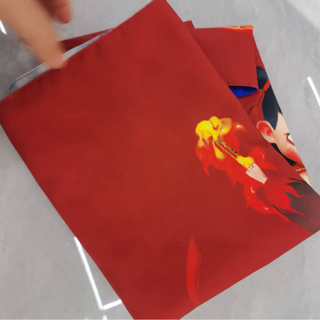 男童衣服  哪吒双面披风