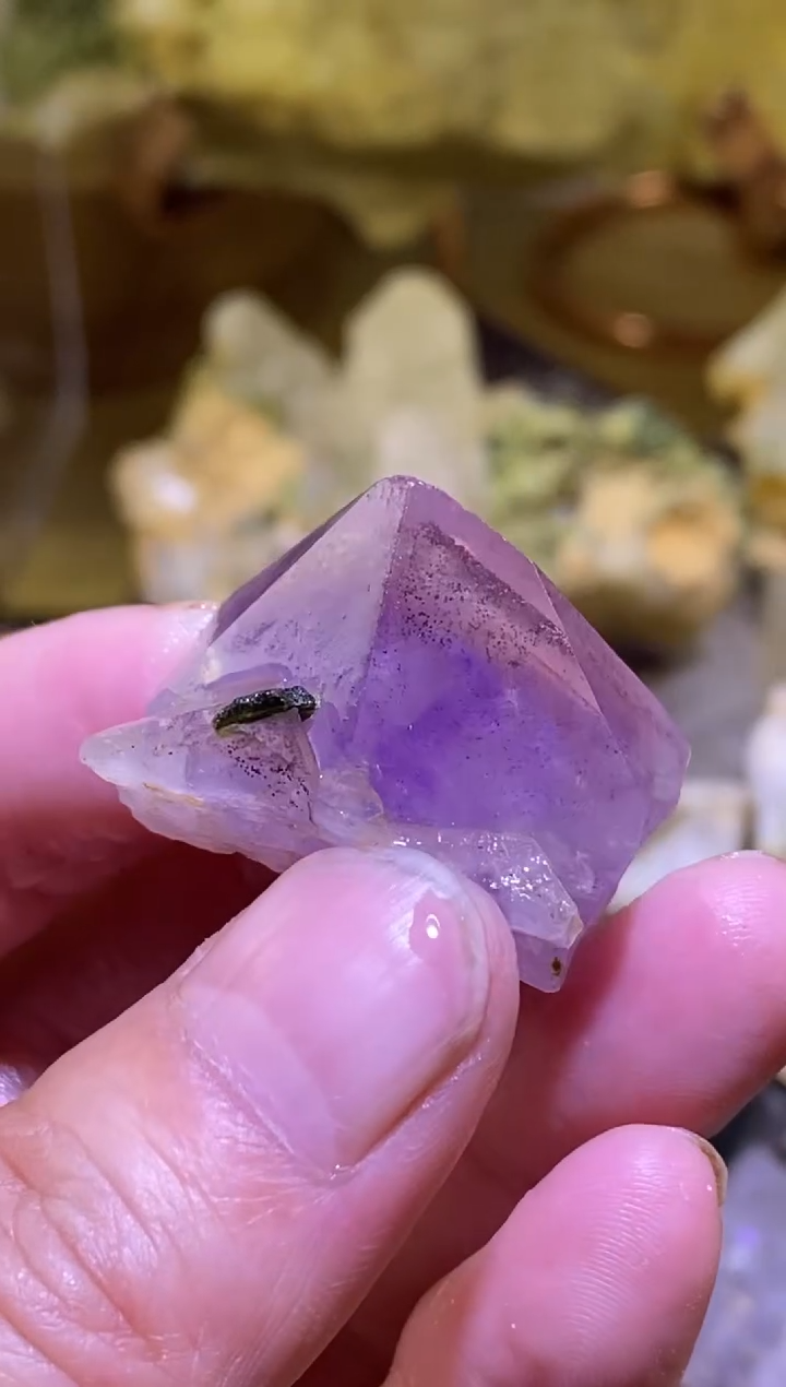 未镶嵌珠宝半成品水晶82号四川超七花园水晶