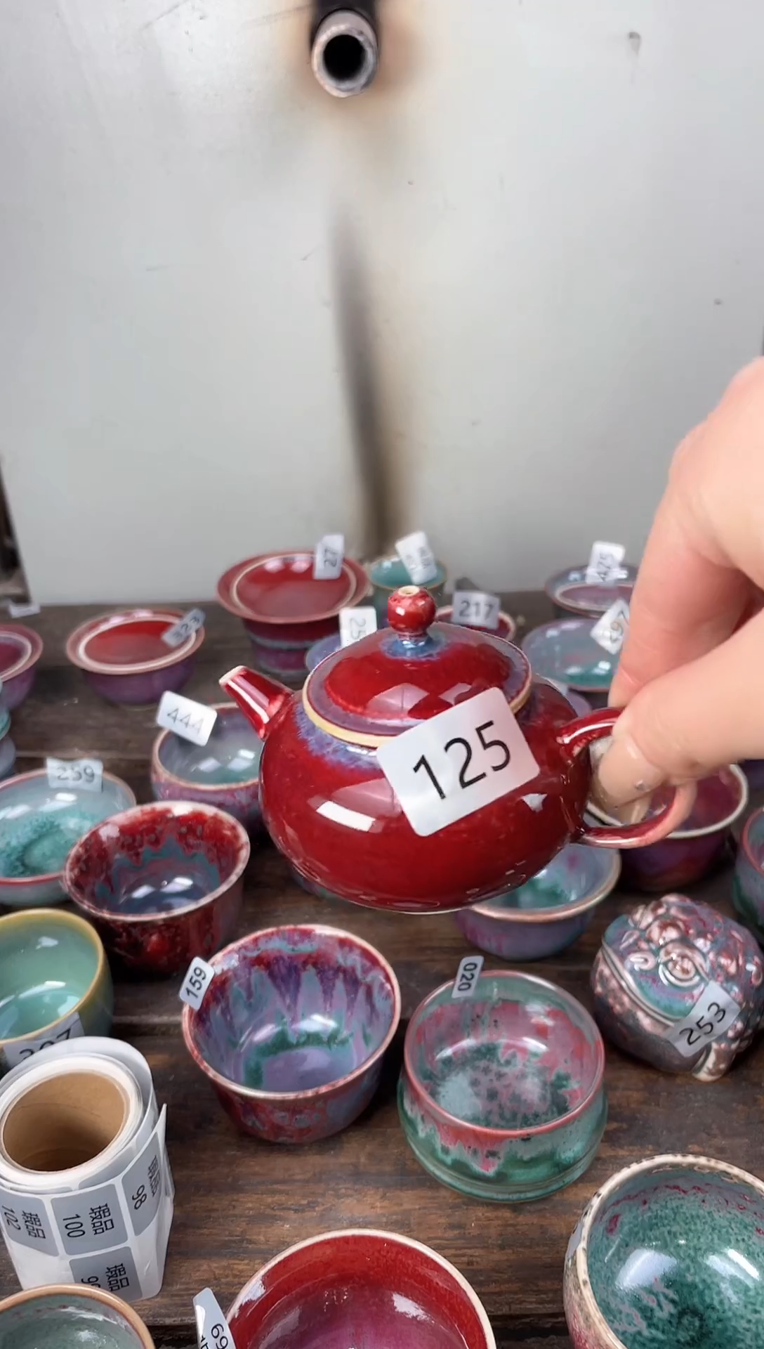 【闪购商品】摆件钧瓷手工茶器窑变