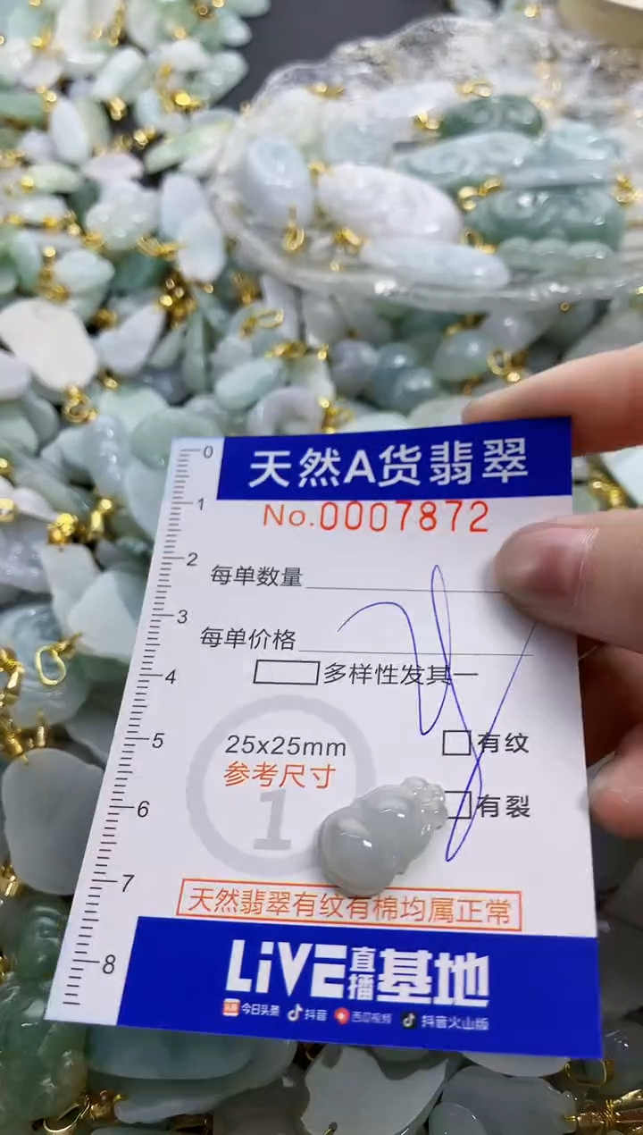 颈饰未镶嵌翡翠天然A货翡翠