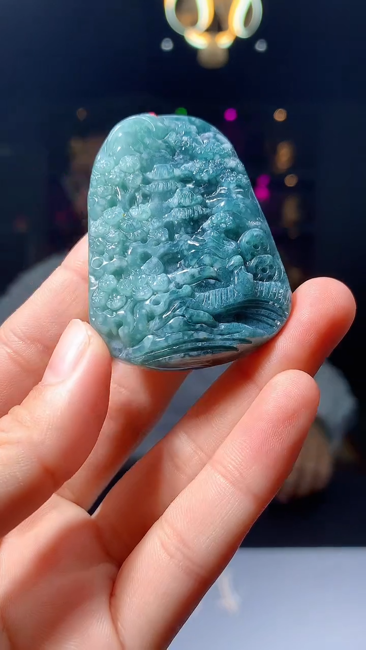 【闪购商品】翡翠颈饰未镶嵌1015hm-jj挂件5