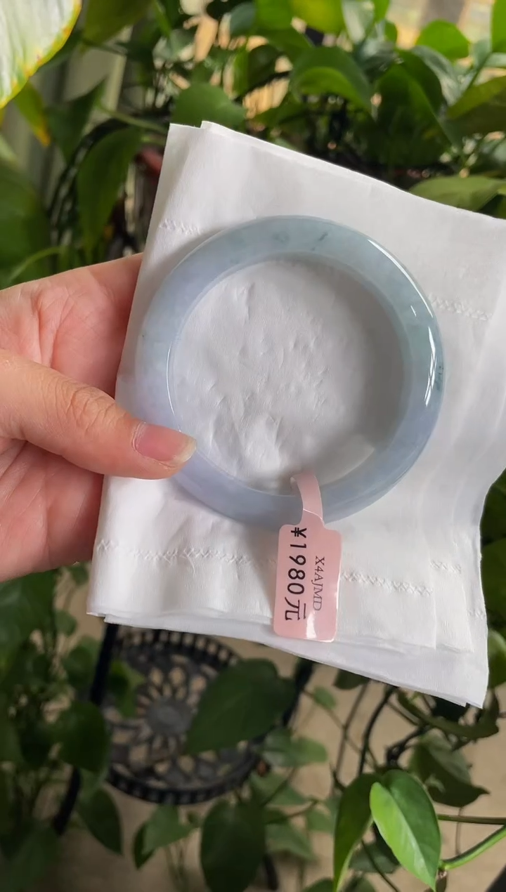 【闪购商品】翡翠手镯未镶嵌76手镯56.7