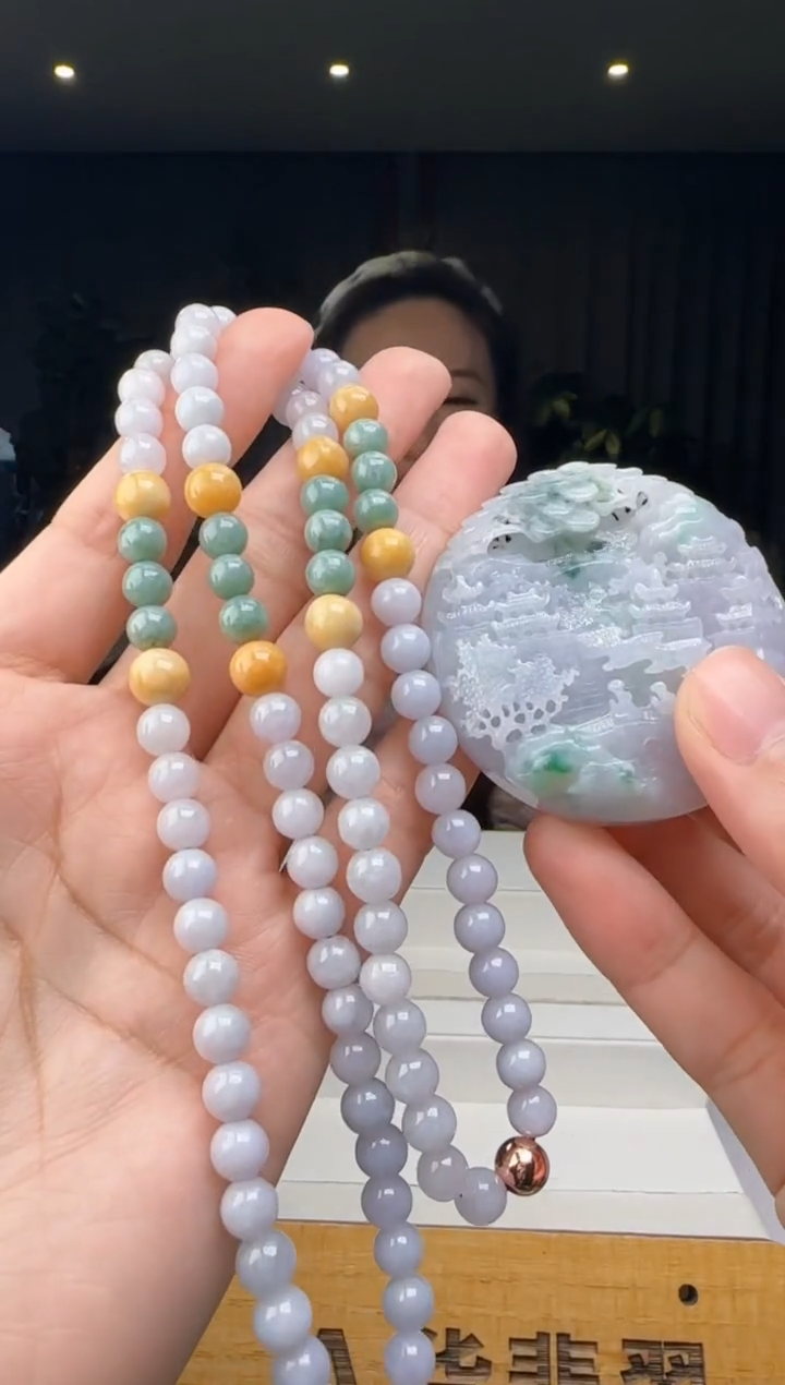 【闪购商品】翡翠吊坠(不含链)未镶嵌多样性发一XM@@WS1SS01837