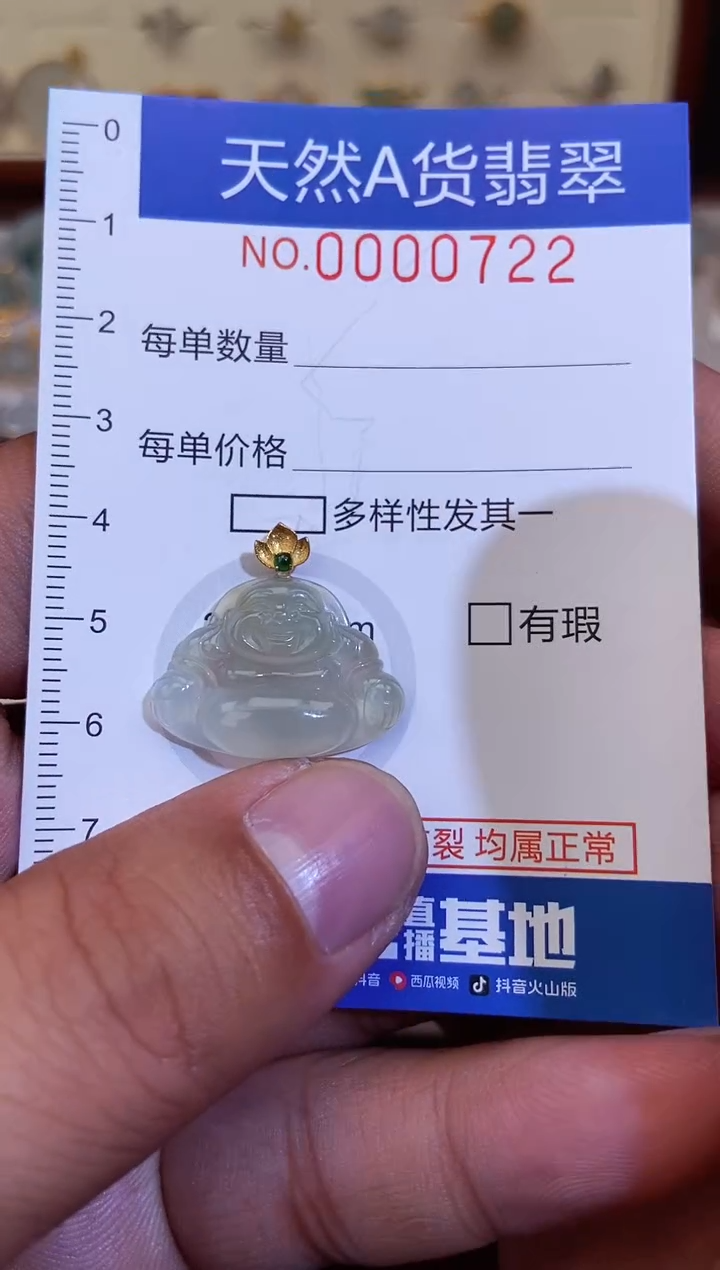 【闪购商品】翡翠颈饰18K金镶嵌翡翠