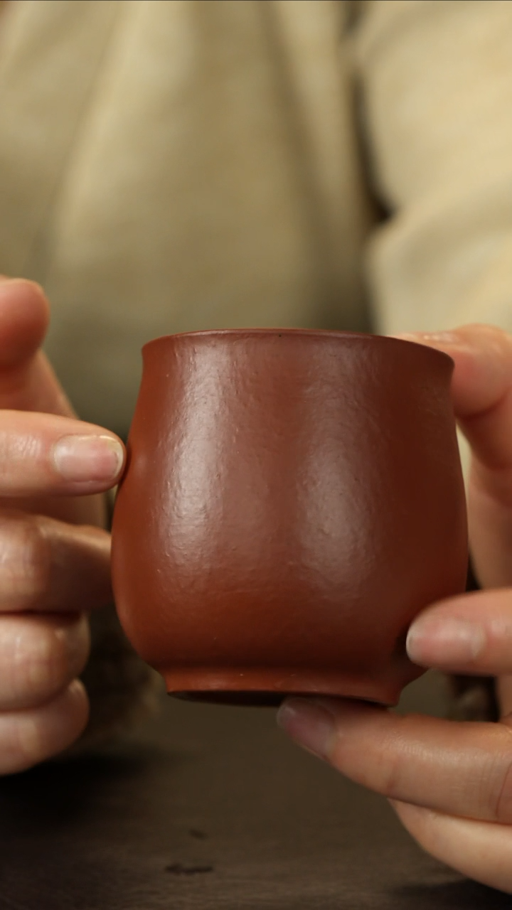 【闪购商品】紫砂茶杯直播福利小煤窑朱泥玉兰杯