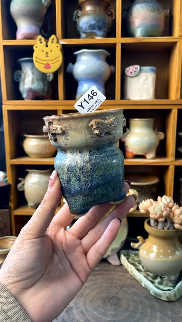 146内口76【多肉花盆多肉盆】