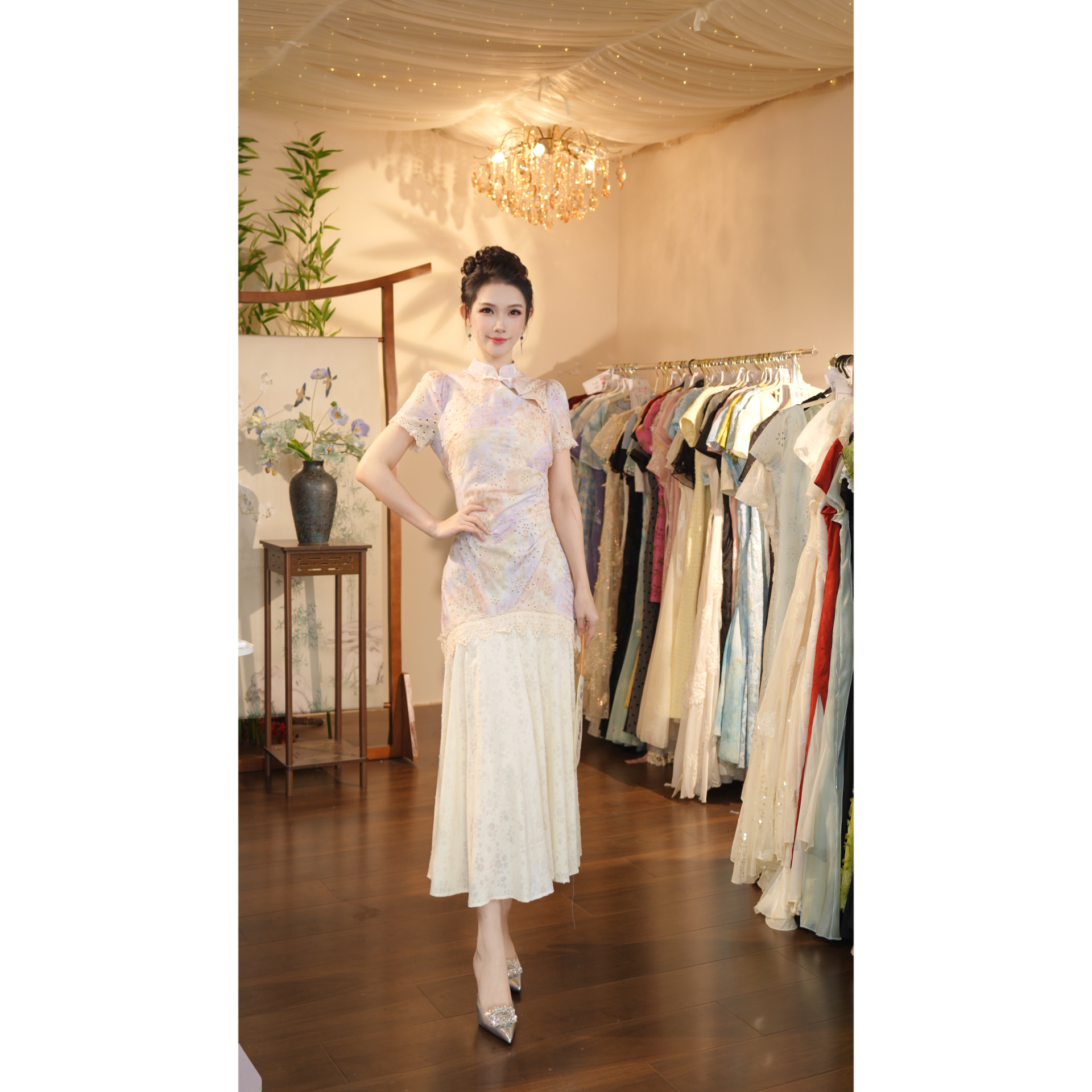 七姐原创-锦瑟年华-1310 连衣裙（G299）