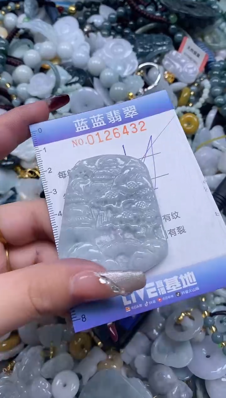 【闪购商品】翡翠颈饰未镶嵌闪购0126432多样性发其一