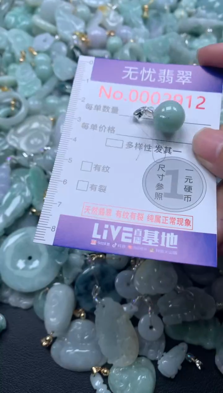 颈饰未镶嵌翡翠2912