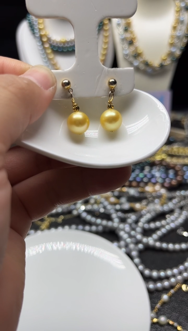 【闪购商品】淡水珍珠耳饰未镶嵌多人