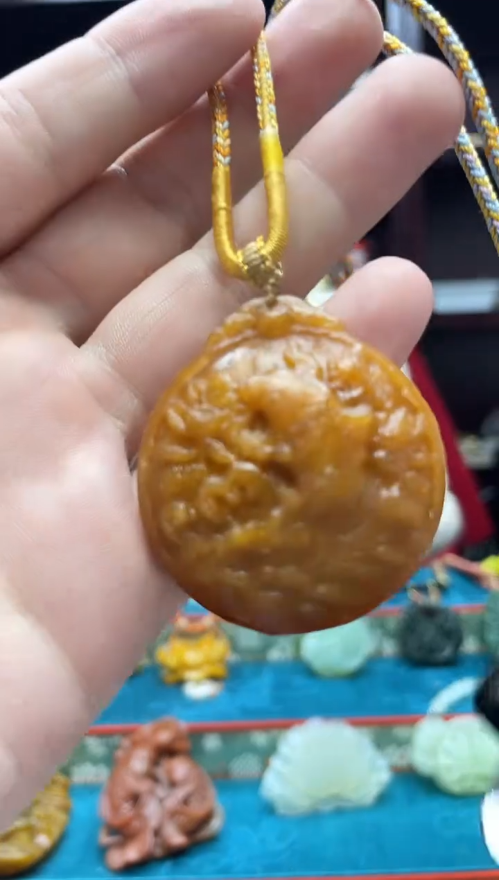 未镶嵌岫玉吊坠·多样性发*货拍一发一