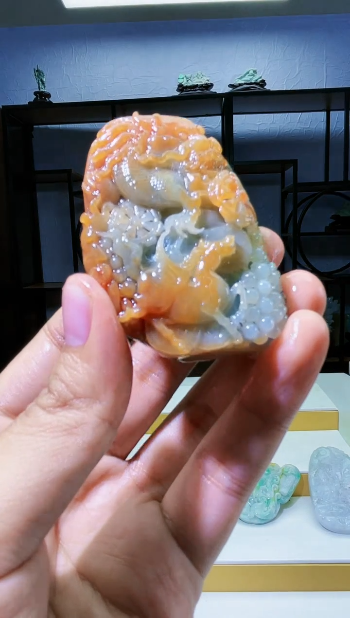 定制翡翠未镶嵌毛货03290151