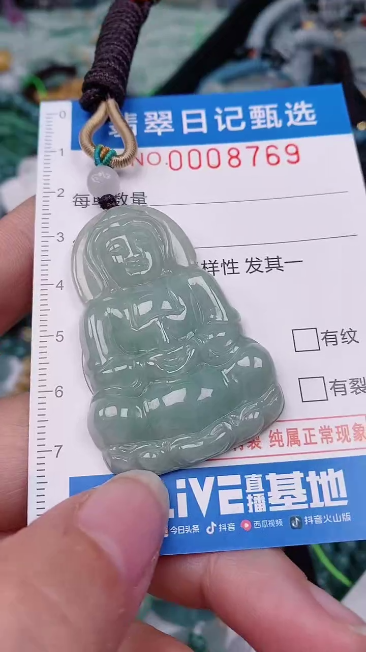 【闪购商品】翡翠颈饰未镶嵌00008769